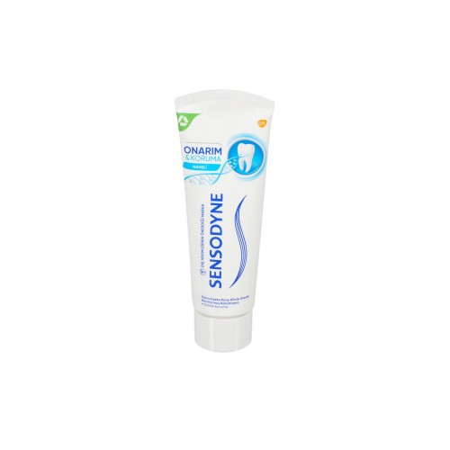 Sensodyne Onarım ve Koruma Diş Macunu 75 ml | Diş Hassasiyeti Yaşayan Bireylere Özel Diş Minesi Güçlendirici Diş Macunu Sensodyne Onarım ve Koruma Diş Macunu 75 ml | Diş Hassasiyeti Yaşayan Bireylere Özel Diş Minesi Güçlendirici Diş Macunu