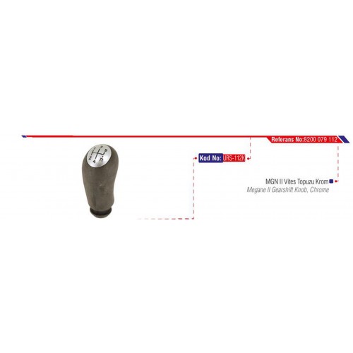 VİTES TOPUZU KROM MGN II-LOGAN