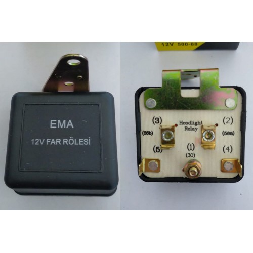 12V FAR RÖLESİ 12V FAR RÖLESİ