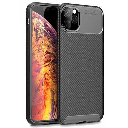 Newface iPhone 11 Pro Kılıf Focus Karbon Silikon - Siyah Newface iPhone 11 Pro Kılıf Focus Karbon Silikon - Siyah