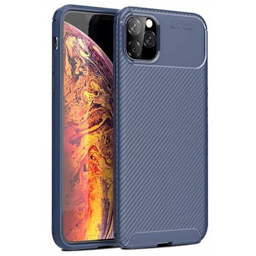 Newface iPhone 11 Pro Max Kılıf Focus Karbon Silikon - Lacivert Newface iPhone 11 Pro Max Kılıf Focus Karbon Silikon - Lacivert