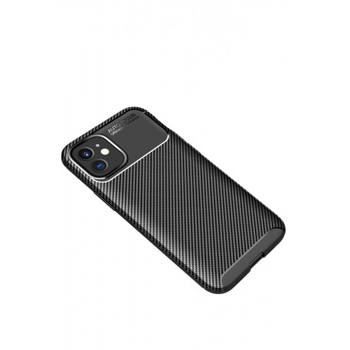 Newface iPhone 12 Mini Kılıf Focus Karbon Silikon - Siyah Newface iPhone 12 Mini Kılıf Focus Karbon Silikon - Siyah