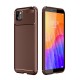 Newface Huawei Y5P Kılıf Focus Karbon Silikon - Kahverengi Newface Huawei Y5P Kılıf Focus Karbon Silikon - Kahverengi