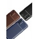 Newface Oppo A92 Kılıf Focus Karbon Silikon - Kahverengi Newface Oppo A92 Kılıf Focus Karbon Silikon - Kahverengi