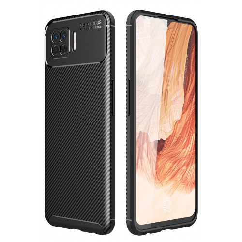 Newface Oppo A73 Kılıf Focus Karbon Silikon - Siyah Newface Oppo A73 Kılıf Focus Karbon Silikon - Siyah