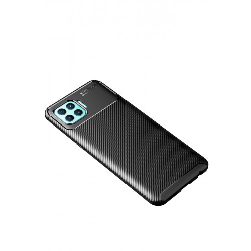 Newface Oppo Reno 4 Lite Kılıf Focus Karbon Silikon - Siyah Newface Oppo Reno 4 Lite Kılıf Focus Karbon Silikon - Siyah