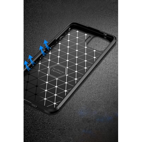 Newface Oppo Reno 4 Lite Kılıf Focus Karbon Silikon - Siyah Newface Oppo Reno 4 Lite Kılıf Focus Karbon Silikon - Siyah