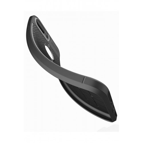Newface iPhone 8 Plus Kılıf Focus Derili Silikon - Kırmızı Newface iPhone 8 Plus Kılıf Focus Derili Silikon - Kırmızı
