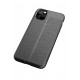 Newface iPhone 11 Pro Max Kılıf Focus Derili Silikon - Siyah Newface iPhone 11 Pro Max Kılıf Focus Derili Silikon - Siyah