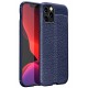 Newface iPhone 12 Kılıf Focus Derili Silikon - Lacivert Newface iPhone 12 Kılıf Focus Derili Silikon - Lacivert
