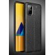 Newface Samsung Galaxy M51 Kılıf Focus Derili Silikon - Siyah Newface Samsung Galaxy M51 Kılıf Focus Derili Silikon - Siyah