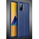 Newface Samsung Galaxy M51 Kılıf Focus Derili Silikon - Lacivert Newface Samsung Galaxy M51 Kılıf Focus Derili Silikon - Lacivert