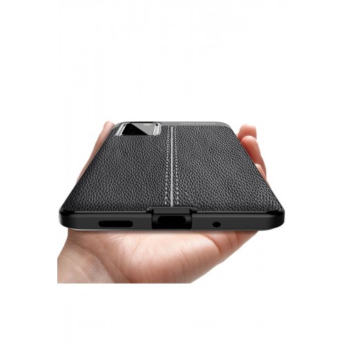 Newface Samsung Galaxy S20 FE Kılıf Focus Derili Silikon - Kırmızı Newface Samsung Galaxy S20 FE Kılıf Focus Derili Silikon - Kırmızı