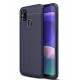 Newface Samsung Galaxy M31 Kılıf Focus Derili Silikon - Lacivert Newface Samsung Galaxy M31 Kılıf Focus Derili Silikon - Lacivert