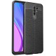 Newface Xiaomi Redmi 9 Kılıf Focus Derili Silikon - Siyah Newface Xiaomi Redmi 9 Kılıf Focus Derili Silikon - Siyah
