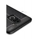 Newface Xiaomi Redmi Note 9 Kılıf Focus Derili Silikon - Siyah Newface Xiaomi Redmi Note 9 Kılıf Focus Derili Silikon - Siyah