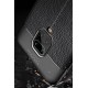 Newface Xiaomi Redmi Note 9S Kılıf Focus Derili Silikon - Kırmızı Newface Xiaomi Redmi Note 9S Kılıf Focus Derili Silikon - Kırmızı