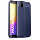 Newface Huawei Y5P Kılıf Focus Derili Silikon - Lacivert Newface Huawei Y5P Kılıf Focus Derili Silikon - Lacivert
