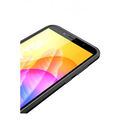 Newface Huawei Y5P Kılıf Focus Derili Silikon - Lacivert Newface Huawei Y5P Kılıf Focus Derili Silikon - Lacivert