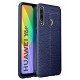 Newface Huawei Y6P Kılıf Focus Derili Silikon - Lacivert Newface Huawei Y6P Kılıf Focus Derili Silikon - Lacivert