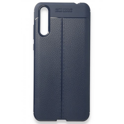 Newface Huawei P Smart S Kılıf Focus Derili Silikon - Lacivert Newface Huawei P Smart S Kılıf Focus Derili Silikon - Lacivert
