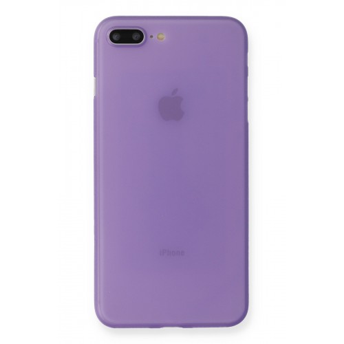 Newface iPhone 7 Plus Kılıf PP Ultra İnce Kapak - Mor Newface iPhone 7 Plus Kılıf PP Ultra İnce Kapak - Mor