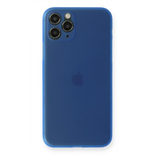 Newface iPhone 11 Pro Kılıf PP Ultra İnce Kapak - Mavi Newface iPhone 11 Pro Kılıf PP Ultra İnce Kapak - Mavi