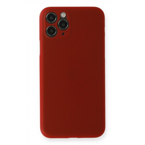 Newface iPhone 11 Pro Kılıf PP Ultra İnce Kapak - Kırmızı Newface iPhone 11 Pro Kılıf PP Ultra İnce Kapak - Kırmızı
