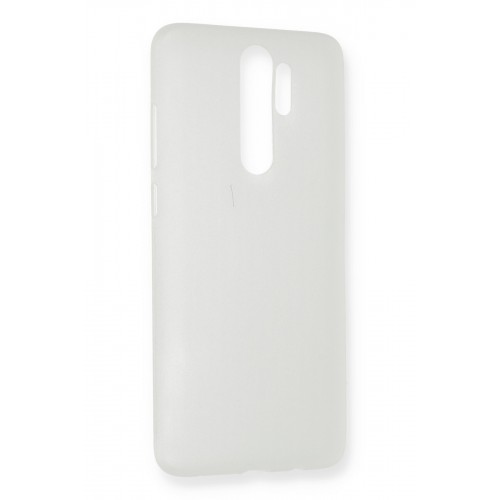 Newface Xiaomi Redmi Note 8 Pro Kılıf PP Ultra İnce Kapak - Beyaz