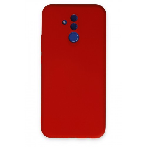 Newface Huawei Mate 20 Lite Kılıf Nano içi Kadife Silikon - Kırmızı Newface Huawei Mate 20 Lite Kılıf Nano içi Kadife Silikon - Kırmızı