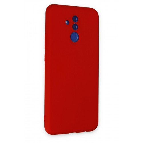 Newface Huawei Mate 20 Lite Kılıf Nano içi Kadife Silikon - Kırmızı Newface Huawei Mate 20 Lite Kılıf Nano içi Kadife Silikon - Kırmızı