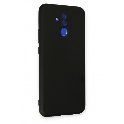 Newface Huawei Mate 20 Lite Kılıf Nano içi Kadife Silikon - Siyah Newface Huawei Mate 20 Lite Kılıf Nano içi Kadife Silikon - Siyah