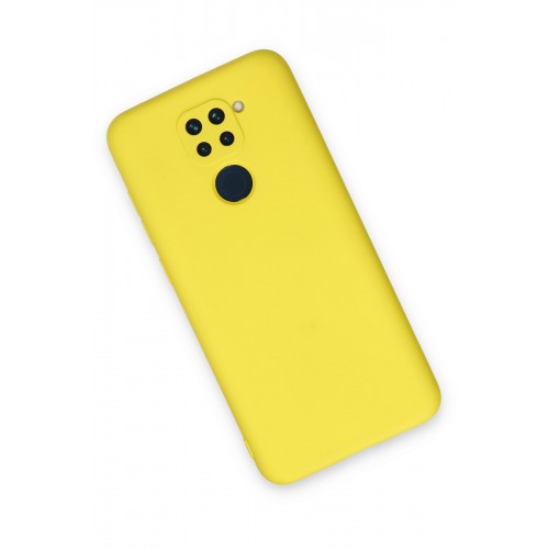 Newface Xiaomi Redmi Note 9 Kılıf Nano içi Kadife Silikon - Sarı Newface Xiaomi Redmi Note 9 Kılıf Nano içi Kadife Silikon - Sarı