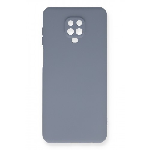 Newface Xiaomi Redmi Note 9S Kılıf Nano içi Kadife Silikon - Gri Newface Xiaomi Redmi Note 9S Kılıf Nano içi Kadife Silikon - Gri