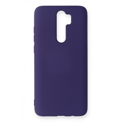 Newface Xiaomi Redmi Note 8 Pro Kılıf Nano içi Kadife Silikon - Mor Newface Xiaomi Redmi Note 8 Pro Kılıf Nano içi Kadife Silikon - Mor