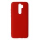 Newface Xiaomi Redmi Note 8 Pro Kılıf Nano içi Kadife Silikon - Kırmızı Newface Xiaomi Redmi Note 8 Pro Kılıf Nano içi Kadife Silikon - Kırmızı