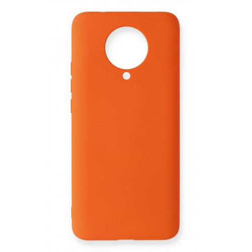 Newface Xiaomi Redmi K30 Pro Kılıf Nano içi Kadife Silikon - Turuncu Newface Xiaomi Redmi K30 Pro Kılıf Nano içi Kadife Silikon - Turuncu
