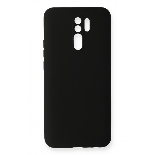 Newface Xiaomi Redmi 9 Kılıf Nano içi Kadife Silikon - Siyah Newface Xiaomi Redmi 9 Kılıf Nano içi Kadife Silikon - Siyah