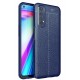 Newface Realme 7 Kılıf Focus Derili Silikon - Lacivert Newface Realme 7 Kılıf Focus Derili Silikon - Lacivert