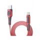 Konfulon DC-01 Süper Hızlı Micro USB Kablo 1M 2.4A - Kırmızı Konfulon DC-01 Süper Hızlı Micro USB Kablo 1M 2.4A - Kırmızı
