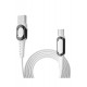 Konfulon DC-01 Süper Hızlı Micro USB Kablo 1M 2.4A - Beyaz Konfulon DC-01 Süper Hızlı Micro USB Kablo 1M 2.4A - Beyaz