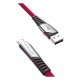 Konfulon DC-16 Micro USB Kablo 1M 2.4A - Kırmızı Konfulon DC-16 Micro USB Kablo 1M 2.4A - Kırmızı