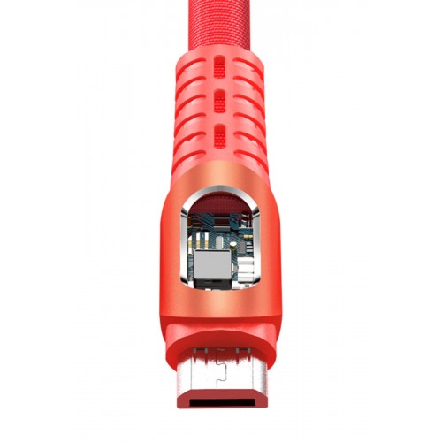 Konfulon DC-28 Micro USB Kablo 1M 2.4A - Siyah Konfulon DC-28 Micro USB Kablo 1M 2.4A - Siyah