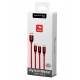 Konfulon S51 Lightning Kablo iphone Uyumlu 1M 3A - Kırmızı Konfulon S51 Lightning Kablo iphone Uyumlu 1M 3A - Kırmızı