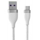 Konfulon S82 Seramik Uçlu Micro USB Kablo 1M 3.1A - Beyaz Konfulon S82 Seramik Uçlu Micro USB Kablo 1M 3.1A - Beyaz