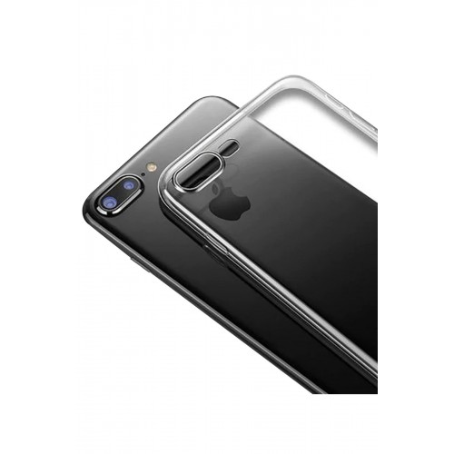Newface iPhone 8 Plus Kılıf Lüx Şeffaf Silikon Newface iPhone 8 Plus Kılıf Lüx Şeffaf Silikon