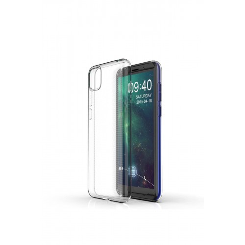 Newface Huawei Y5P Kılıf Lüx Şeffaf Silikon - Şeffaf Newface Huawei Y5P Kılıf Lüx Şeffaf Silikon - Şeffaf