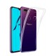 Newface Oppo AX7 Kılıf Lüx Şeffaf Silikon - Şeffaf