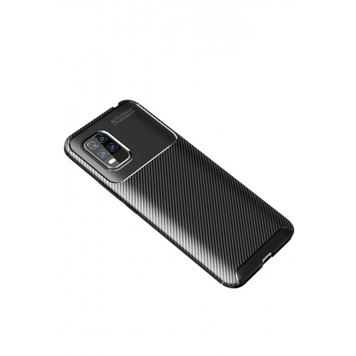 Newface Xiaomi Mi 10 Lite Kılıf Focus Karbon Silikon - Siyah Newface Xiaomi Mi 10 Lite Kılıf Focus Karbon Silikon - Siyah