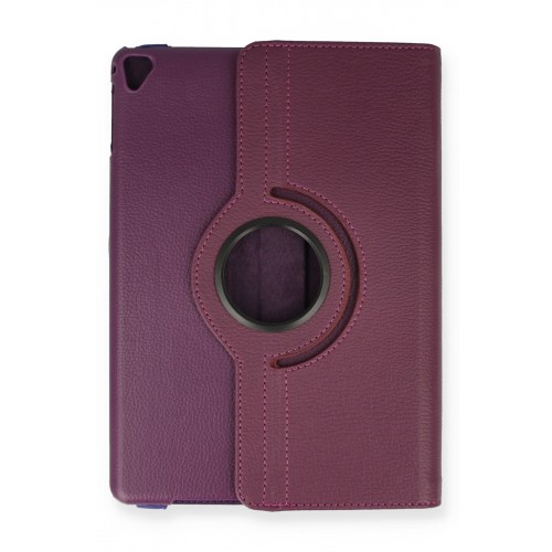 Newface iPad 9.7 (2017) Kılıf 360 Tablet Deri Kılıf - Mürdüm Newface iPad 9.7 (2017) Kılıf 360 Tablet Deri Kılıf - Mürdüm